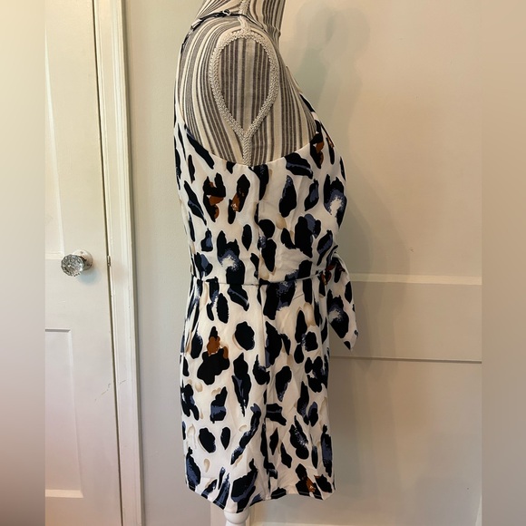 She + Sky Leopard Romper - Picture 2 of 7